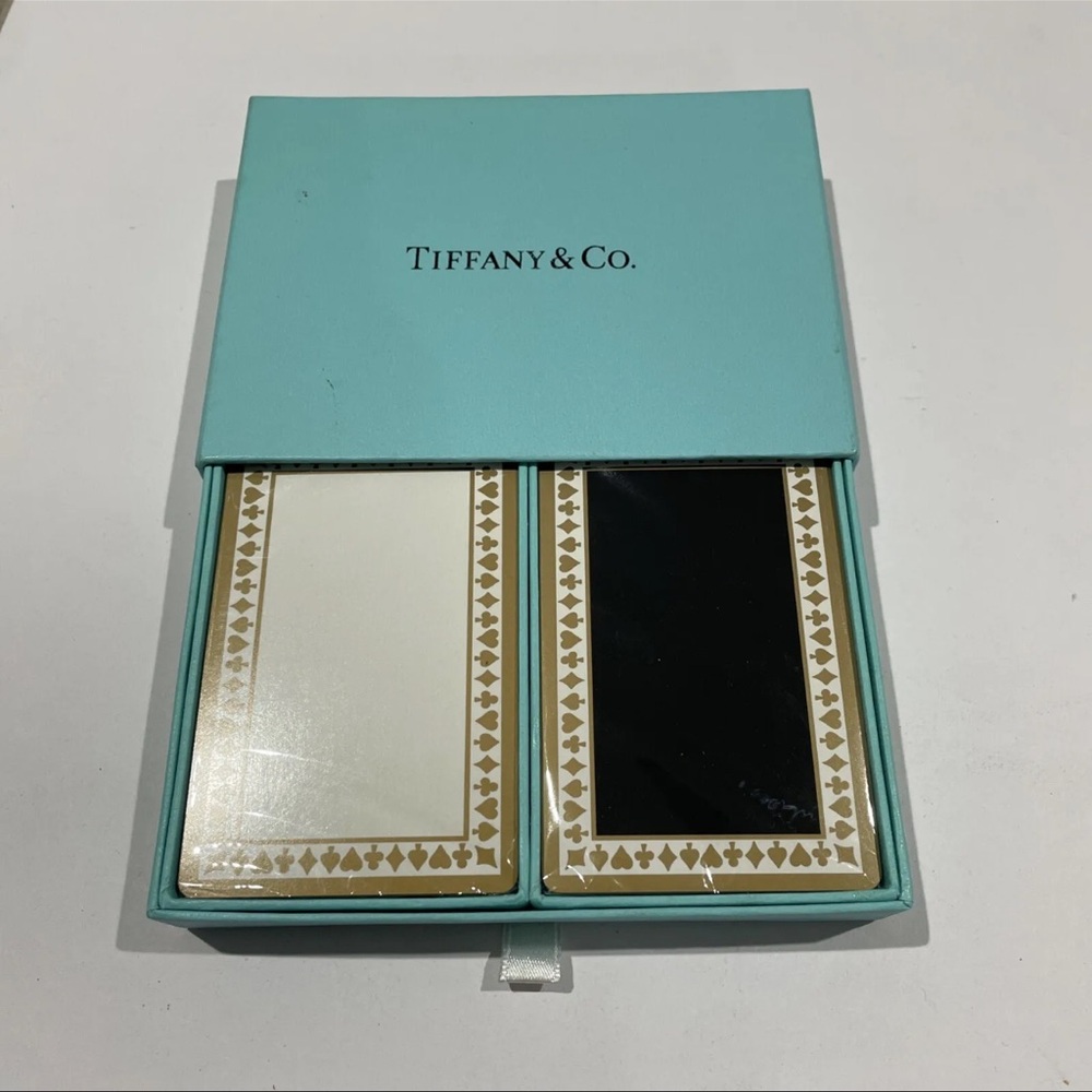 Tiffany and co playing cards